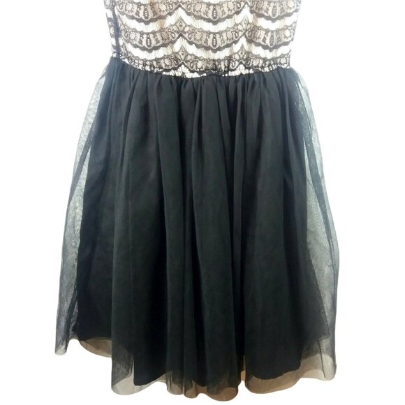 Whimsigoth Summer Balletcore Tulle Dress Tank Y2k Size XS Black Grunge Fairycore - Picture 3 of 5